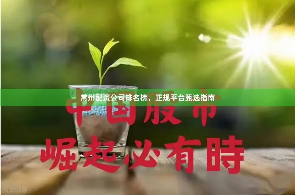 常州配资公司排名榜，正规平台甄选指南